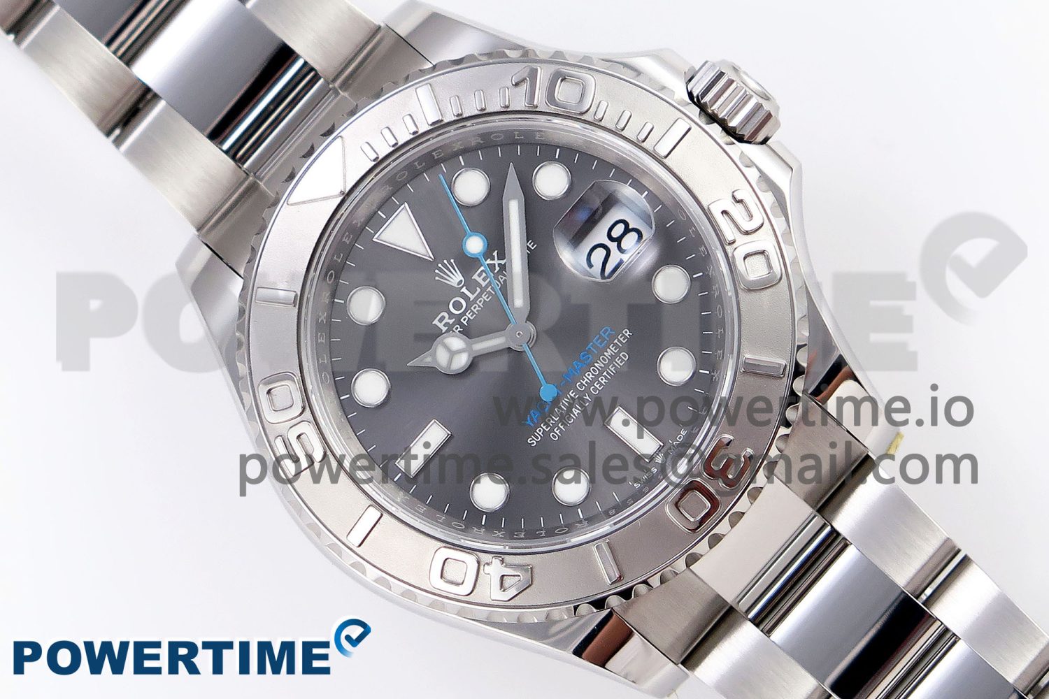 Yacht-Master 126622 904L Steel C+SF 1:1 Best Edition Gray Dial on SS Bracelet VR3235 - Image 3