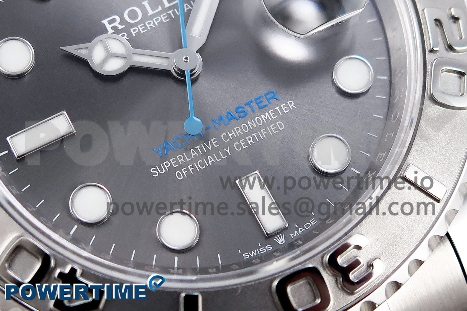 Yacht-Master 126622 904L Steel C+SF 1:1 Best Edition Gray Dial on SS Bracelet VR3235 - Image 5