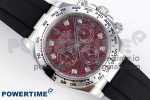 DAYTONA 116519 CLEAN 1:1 BEST EDITION 904L SS CASE AND BRACELET RED SODALITE DIAL ON OYSTERFLEX SA4130 V2 - Image 3