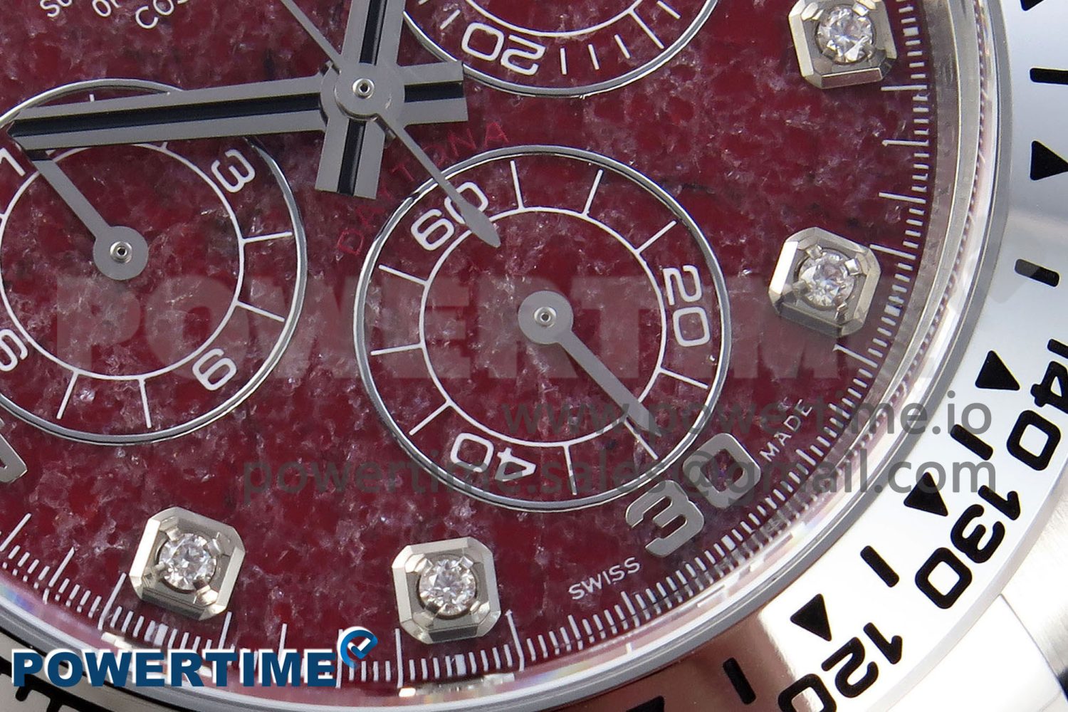 DAYTONA 116519 CLEAN 1:1 BEST EDITION 904L SS CASE AND BRACELET RED SODALITE DIAL ON OYSTERFLEX SA4130 V2 - Image 5