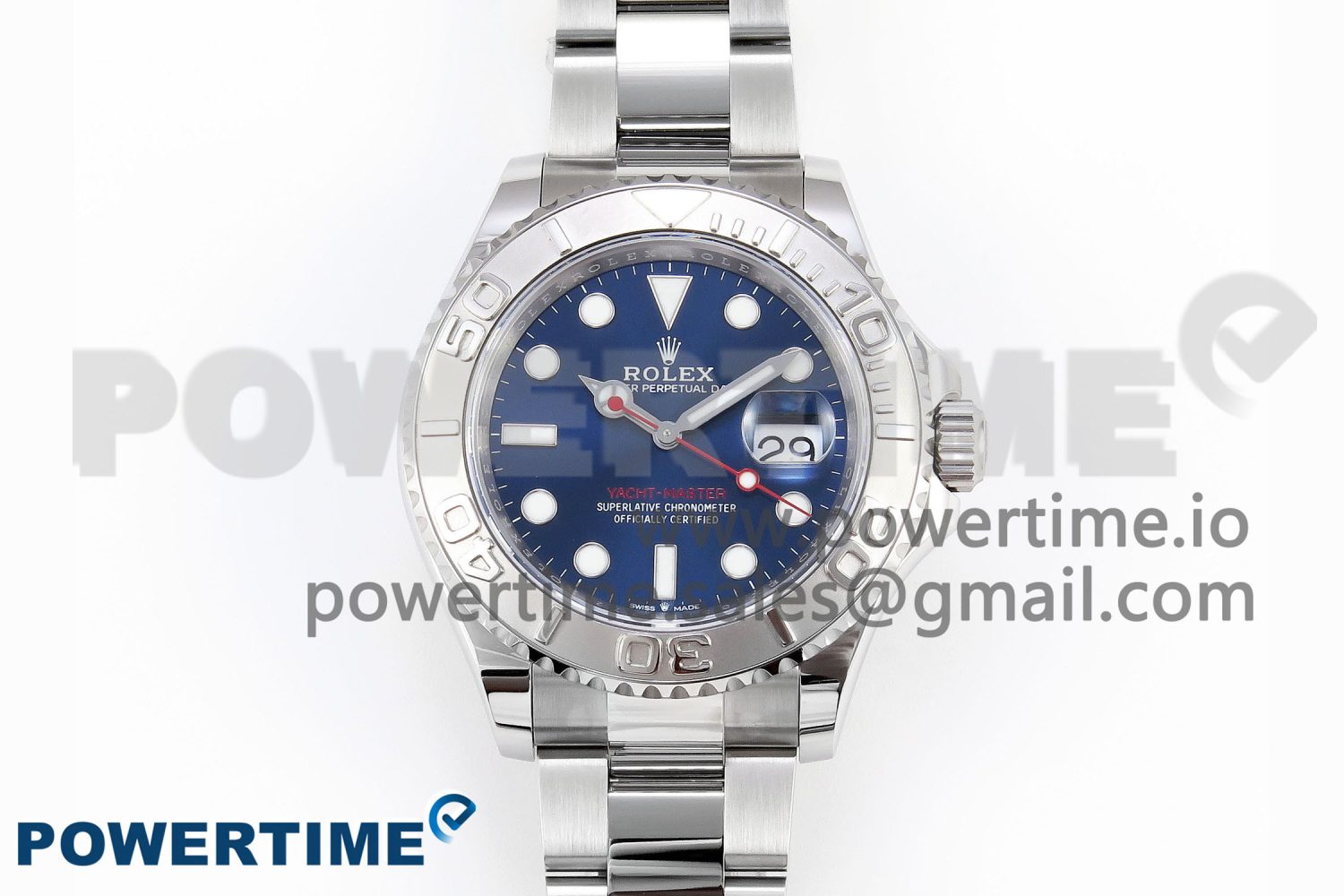 Yacht-Master 126622 904L Steel C+SF 1:1 Best Edition Blue Dial on SS Bracelet VR3235 - Image 1