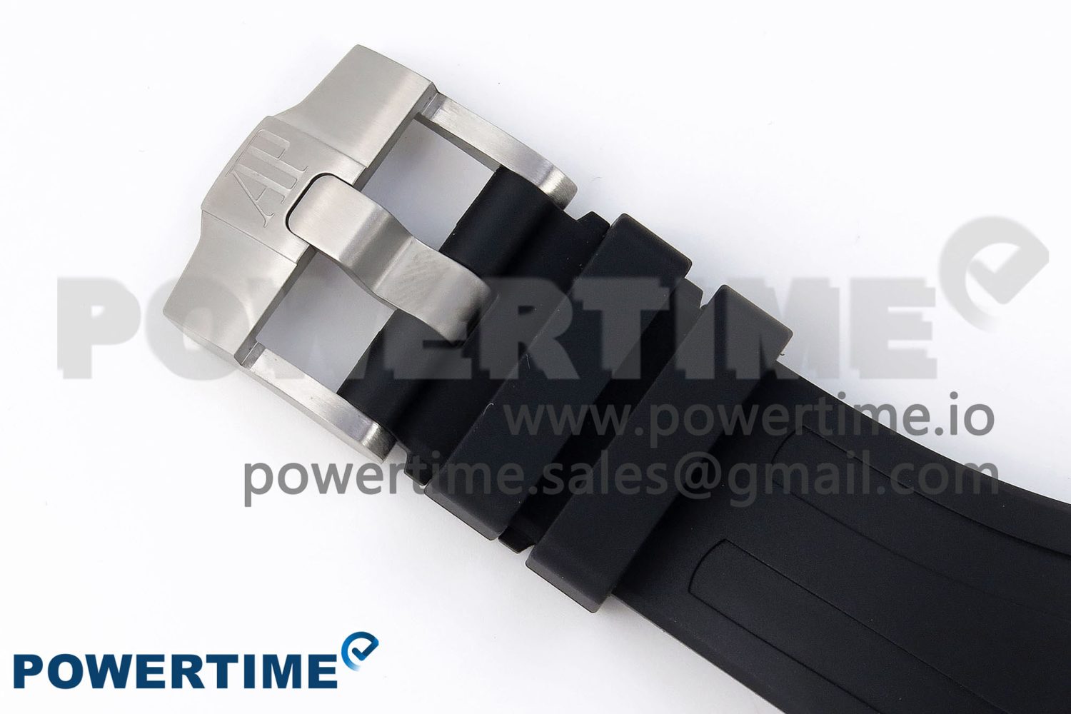 ROYAL OAK OFFSHORE 42MM SS BLACK CERAMIC BEZEL APF 1:1 BEST EDITION WHITE/SILVER DIAL ON BLACK RUBBER STRAP A7750 - Image 11
