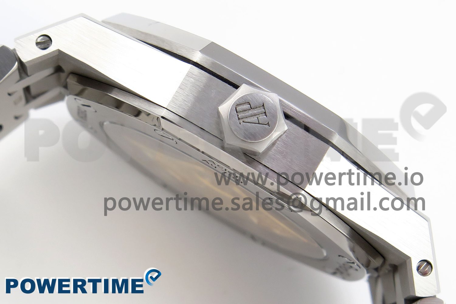 Royal Oak 37mm 15450 SS IPF Best Edition Gray Dial on SS Bracelet SA3120 Super Clone - Image 6
