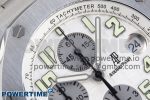 ROYAL OAK OFFSHORE 42MM SS APF 1:1 BEST EDITION WHITE/SILVER DIAL ON SS BRACELET STRAP A7750 - Image 4