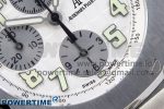ROYAL OAK OFFSHORE 42MM SS APF 1:1 BEST EDITION WHITE/SILVER DIAL ON SS BRACELET STRAP A7750 - Image 5