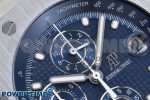 ROYAL OAK OFFSHORE 42MM SS APF 1:1 BEST EDITION BLUE DIAL ON SS BRACELET STRAP A4404 - Image 4