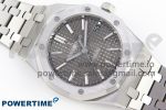 Royal Oak 37mm 15450 SS IPF Best Edition Gray Dial on SS Bracelet SA3120 Super Clone - Image 3