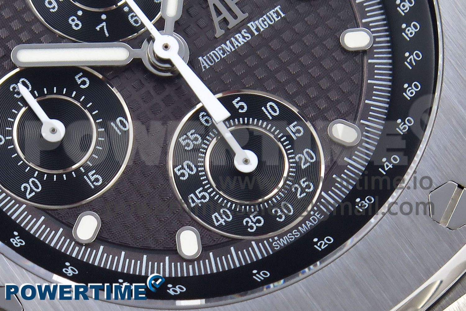 ROYAL OAK OFFSHORE 42MM SS APF 1:1 BEST EDITION GRAY DIAL ON SS BRACELET STRAP A4404 - Image 5
