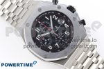ROYAL OAK OFFSHORE 42MM SS APF 1:1 BEST EDITION BLACK DIAL ON SS BRACELET A3126 - Image 3