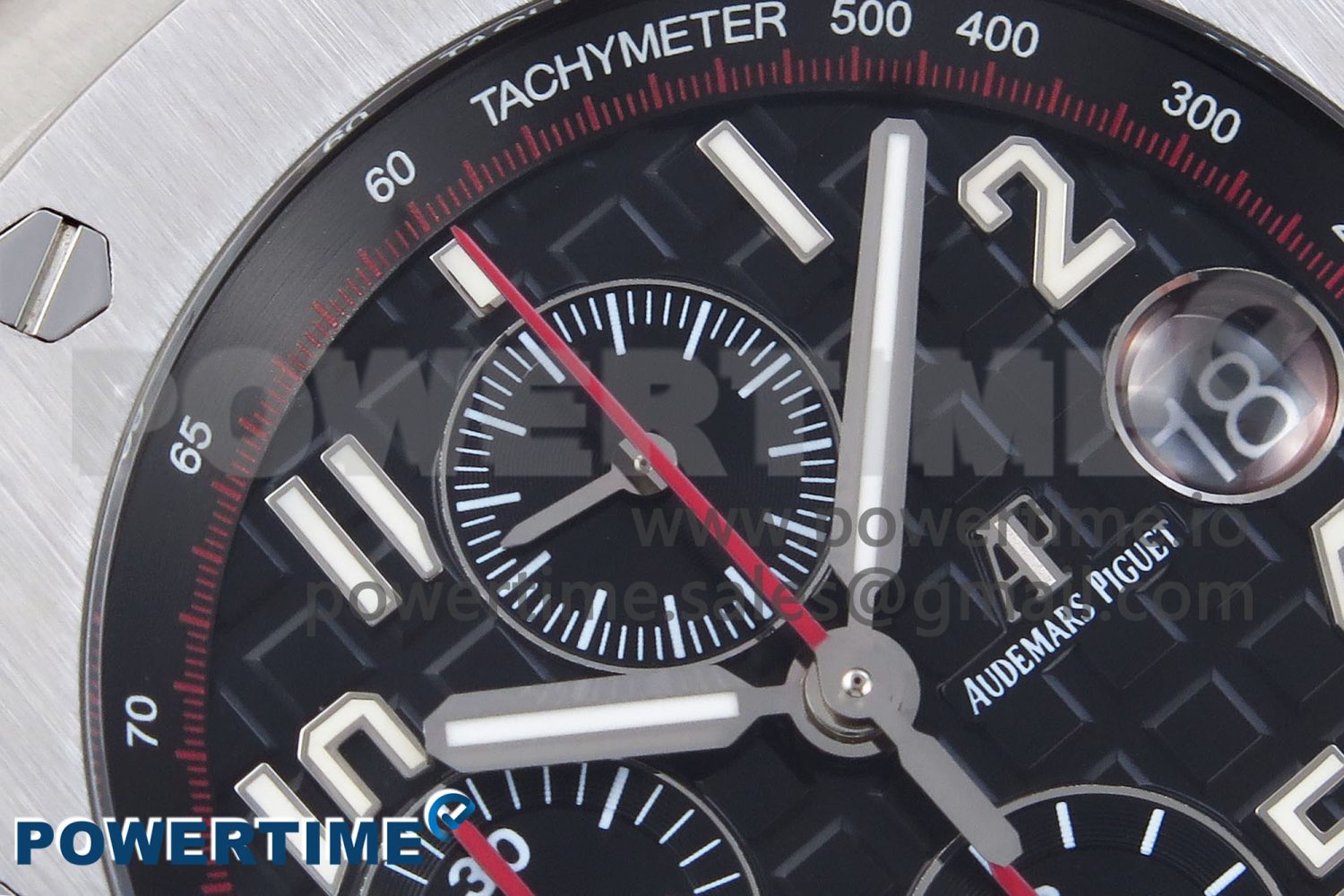 ROYAL OAK OFFSHORE 42MM SS APF 1:1 BEST EDITION BLACK DIAL ON SS BRACELET A3126 - Image 4
