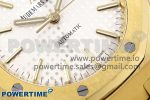 Royal Oak 37mm 15450 YG IPF Best Edition White Dial on YG Bracelet SA3120 Super Clone - Image 5