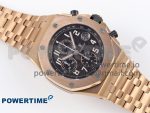 ROYAL OAK OFFSHORE 42MM RG APF 1:1 BEST EDITION BROWN DIAL ON RG BRACELET A3126 - Image 3