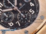 ROYAL OAK OFFSHORE 42MM RG APF 1:1 BEST EDITION BROWN DIAL ON RG BRACELET A3126 - Image 5