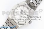 Royal Oak 37mm 15450 SS IPF Best Edition White Dial on SS Bracelet SA3120 Super Clone - Image 2