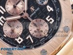 ROYAL OAK OFFSHORE 42MM RG APF 1:1 BEST EDITION BLACK/ RG DIAL ON RG BRACELET A3126 - Image 5