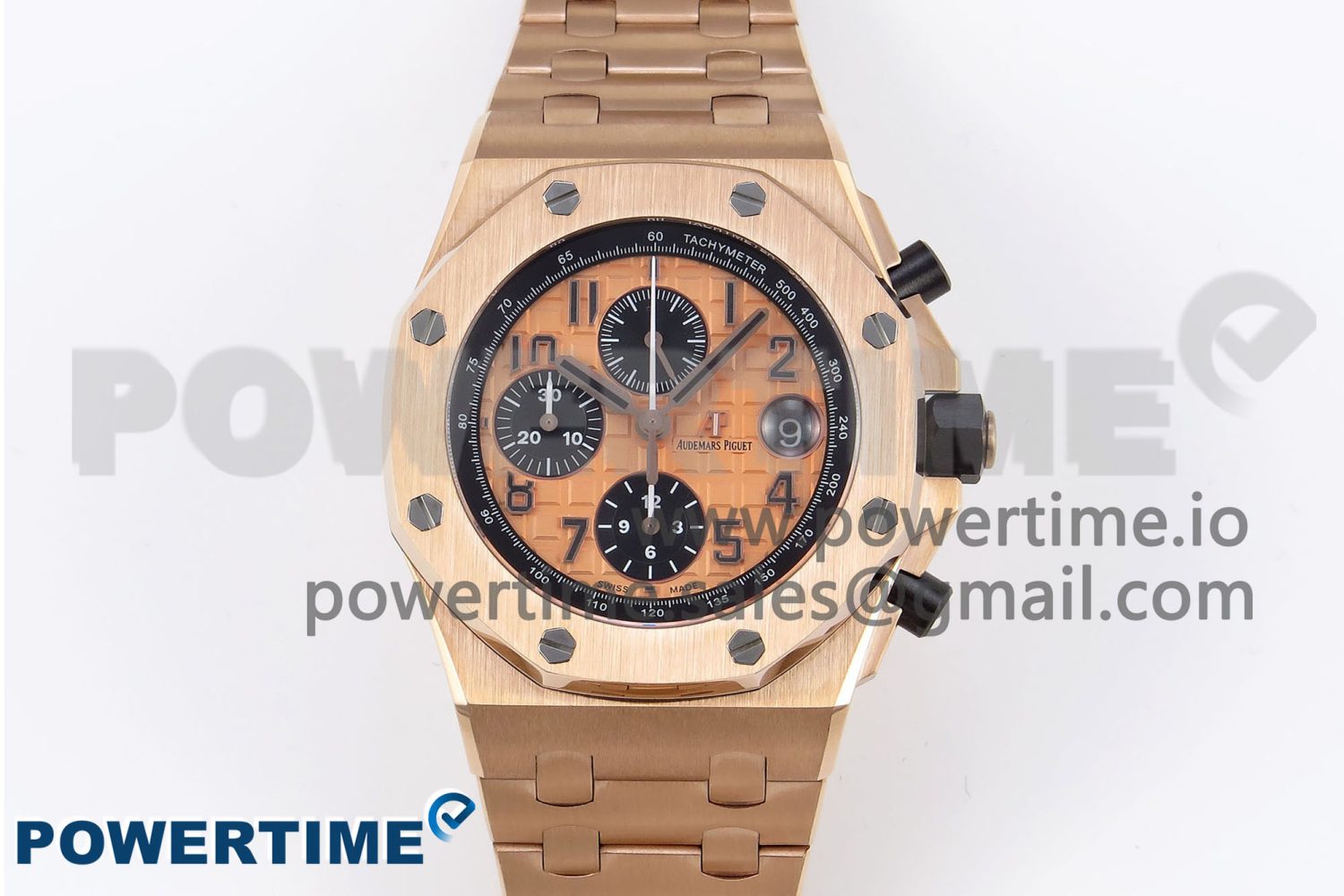 ROYAL OAK OFFSHORE 42MM RG APF 1:1 BEST EDITION RG DIAL ON RG BRACELET A3126 - Image 1