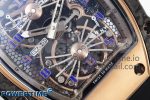RM21-01 TOURBILLON NTPT RMF BEST EDITION RG BEZEL SKELETON DIAL ON BLACK RUBBER STRAP - Image 5