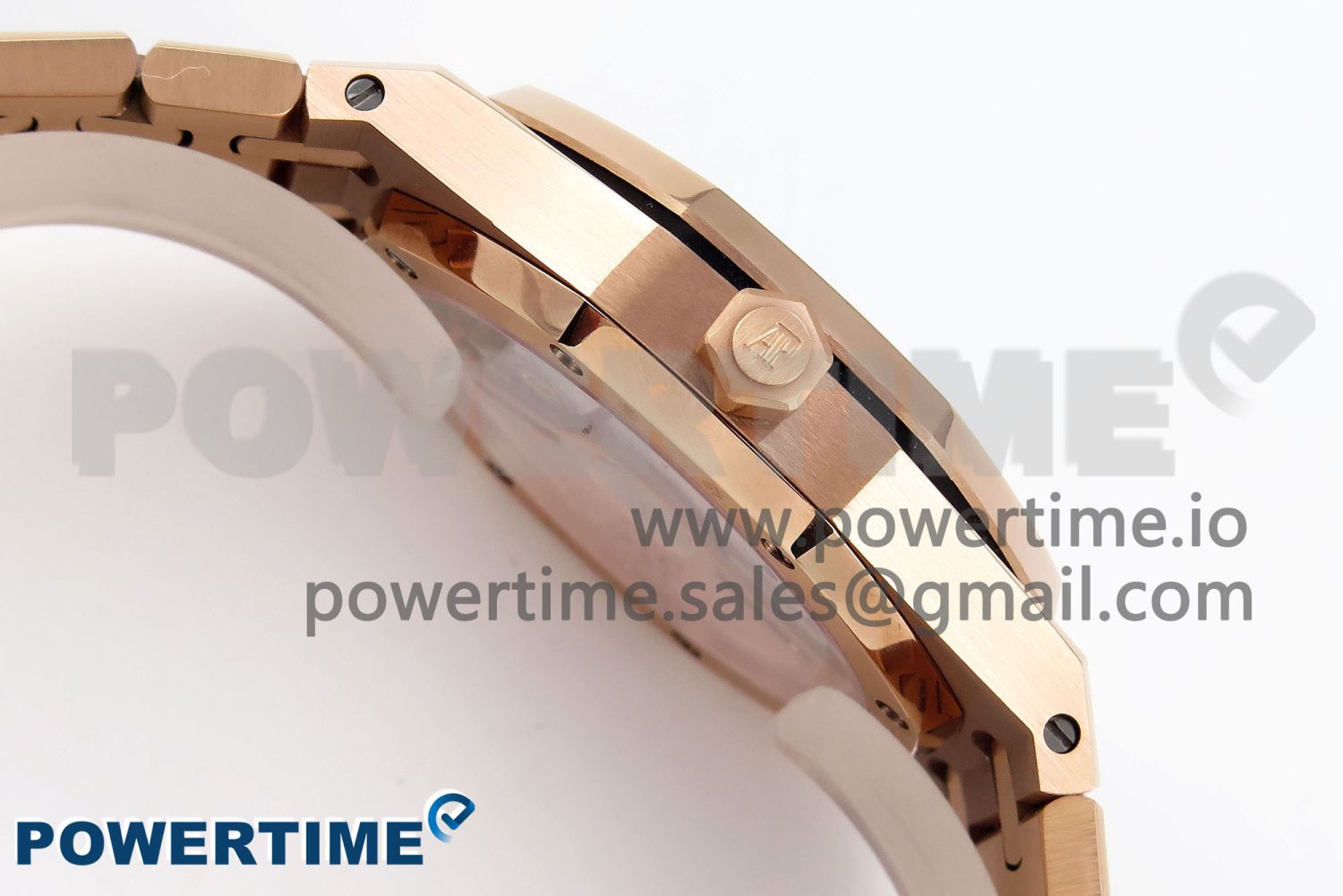 ROYAL OAK 33MM LADIES RG 8F BEST EDITION BLUE DIAL DIAMONDS BEZEL ON RG BRACELET QUARTZ - Image 6