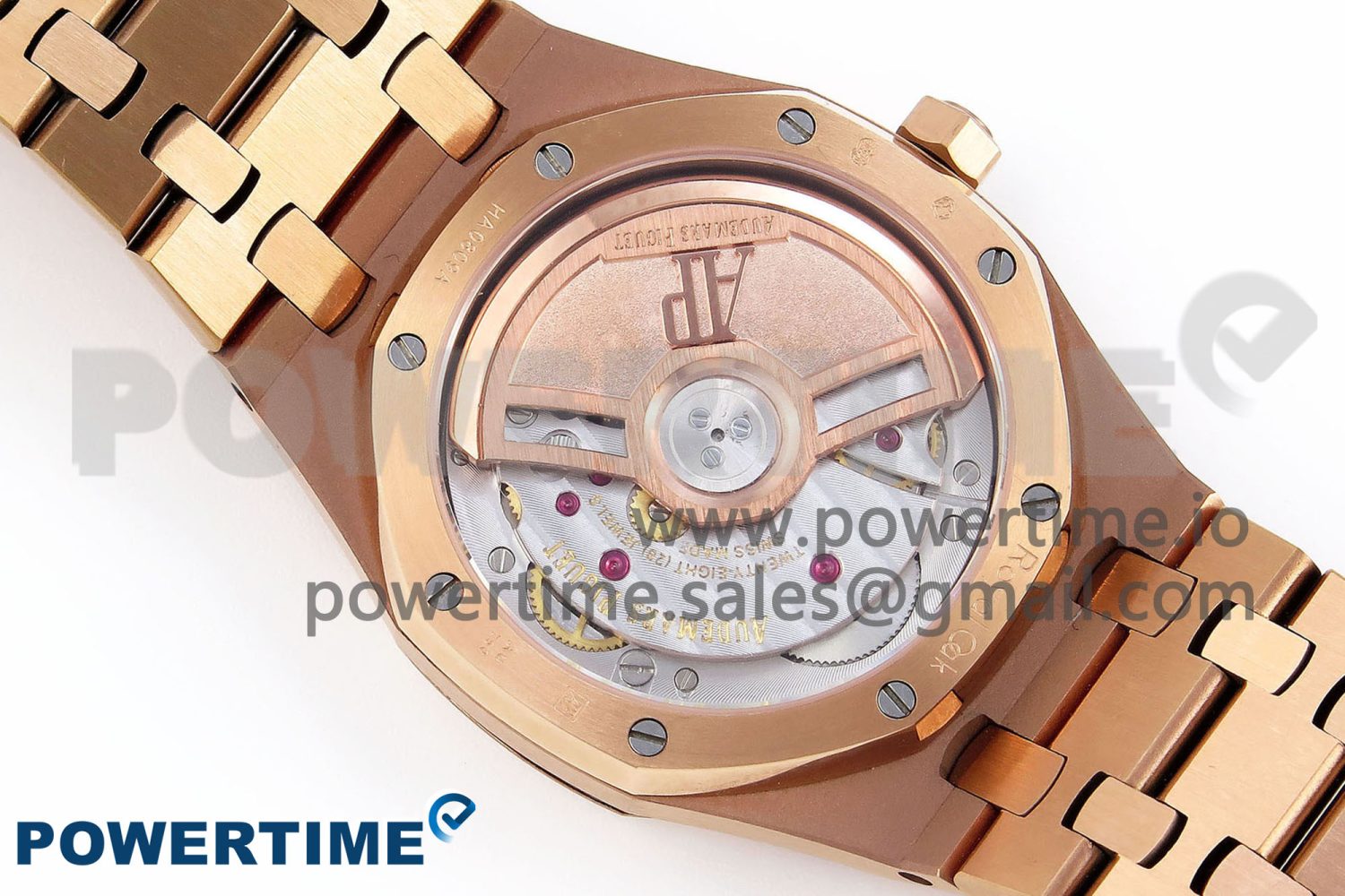 ROYAL OAK 33MM LADIES RG 8F BEST EDITION BLUE DIAL DIAMONDS BEZEL ON RG BRACELET QUARTZ - Image 8
