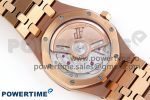 ROYAL OAK 33MM LADIES RG 8F BEST EDITION BLUE DIAL DIAMONDS BEZEL ON RG BRACELET QUARTZ - Image 8