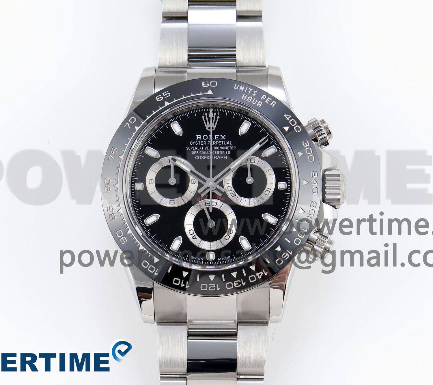 DAYTONA 116500 APSF 1:1 BEST EDITION BLACK DIAL ON SS BRACELET SH4130