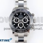 DAYTONA 116500 APSF 1:1 BEST EDITION BLACK DIAL ON SS BRACELET SH4130