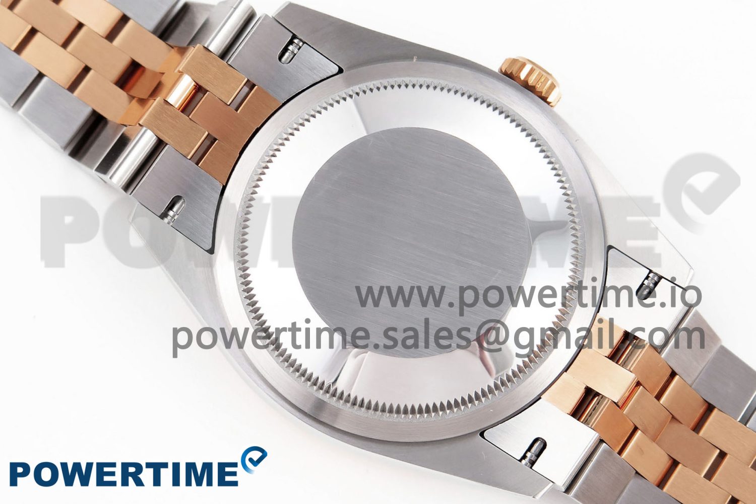 DateJust 36 SS/RG 126231 VSF 1:1 Best Edition 904L Steel Gray Dial Green Roman Marker on Jubilee Bracelet VS3235 - Image 8