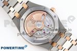 ROYAL OAK 33MM LADIES SS/RG 8F BEST EDITION WHITE DIAL DIAMONDS BEZEL ON SS/RG BRACELET QUARTZ - Image 9