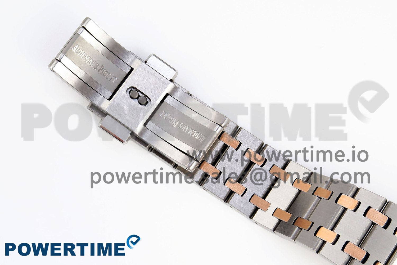 ROYAL OAK 33MM LADIES SS/RG 8F BEST EDITION WHITE DIAL DIAMONDS BEZEL ON SS/RG BRACELET QUARTZ - Image 11