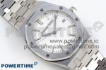 ROYAL OAK 33MM LADIES SS 8F BEST EDITION WHITE DIAL ON SS BRACELET QUARTZ - Image 3