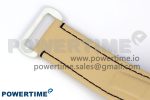 Daytona DIW White Carbon Case YG Bezel Noob Best Edition Beige Dial on Beige Nylon Strap SA4130 - Image 11