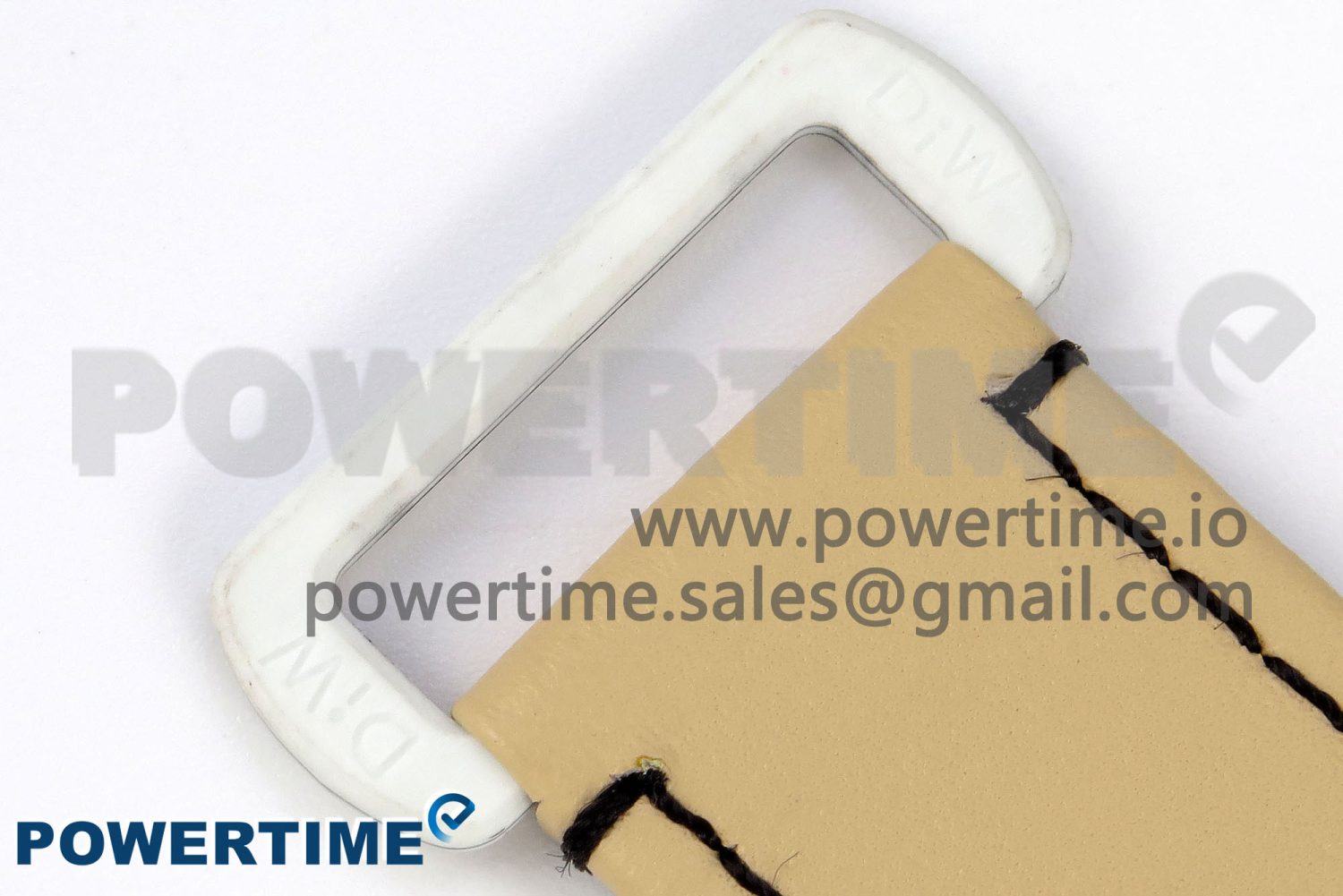 Daytona DIW White Carbon Case YG Bezel Noob Best Edition Beige Dial on Beige Nylon Strap SA4130 - Image 12