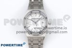ROYAL OAK 33MM LADIES SS 8F BEST EDITION WHITE DIAL DIAMONDS BEZEL ON SS BRACELET QUARTZ