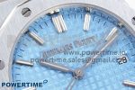 ROYAL OAK 33MM LADIES SS 8F BEST LIGHT BLUE VERSION DIAL ON SS BRACELET QUARTZ - Image 4