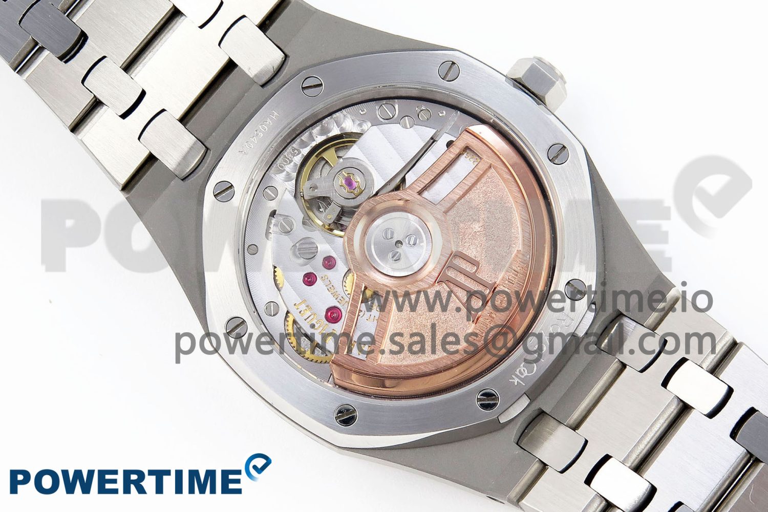 ROYAL OAK 33MM LADIES SS 8F BEST EDITION BLUE DIAL DIAMONDS BEZEL ON SS BRACELET QUARTZ - Image 8