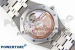 ROYAL OAK 33MM LADIES SS 8F BEST EDITION BLUE DIAL DIAMONDS BEZEL ON SS BRACELET QUARTZ - Image 8