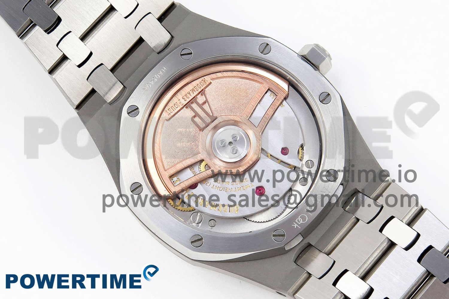 ROYAL OAK 33MM LADIES SS 8F BEST EDITION BLUE DIAL DIAMONDS BEZEL ON SS BRACELET QUARTZ - Image 9