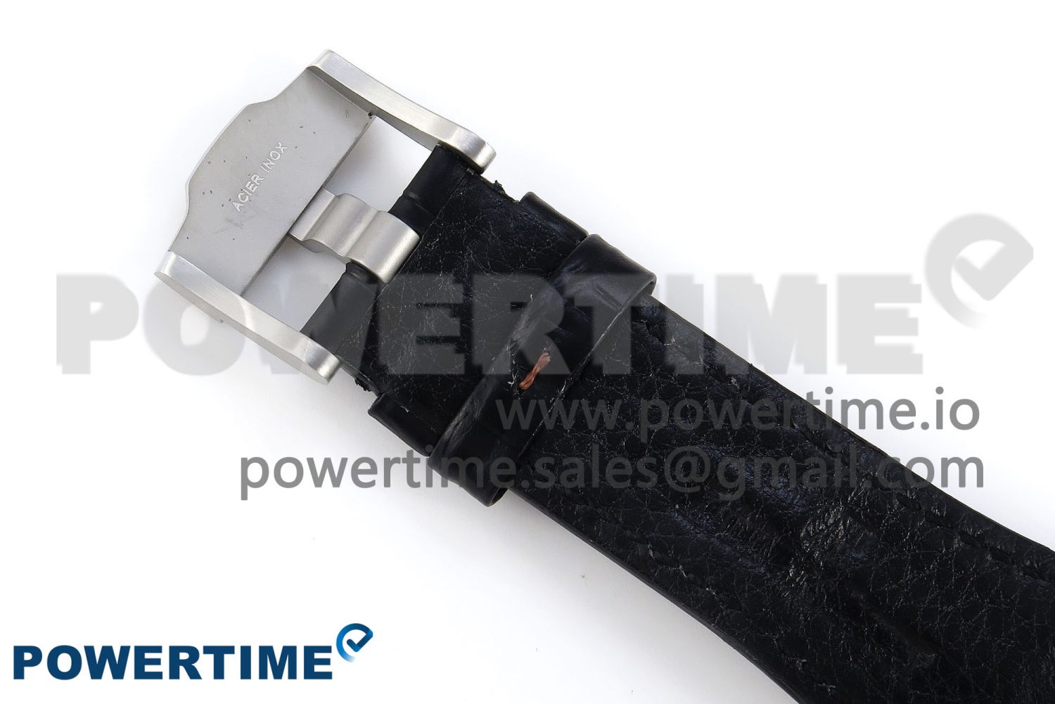 Royal Oak Offshore 42mm SS APF 1:1 Best Edition Black Dial Orange Markers on Black Leather Strap A7750 - Image 12