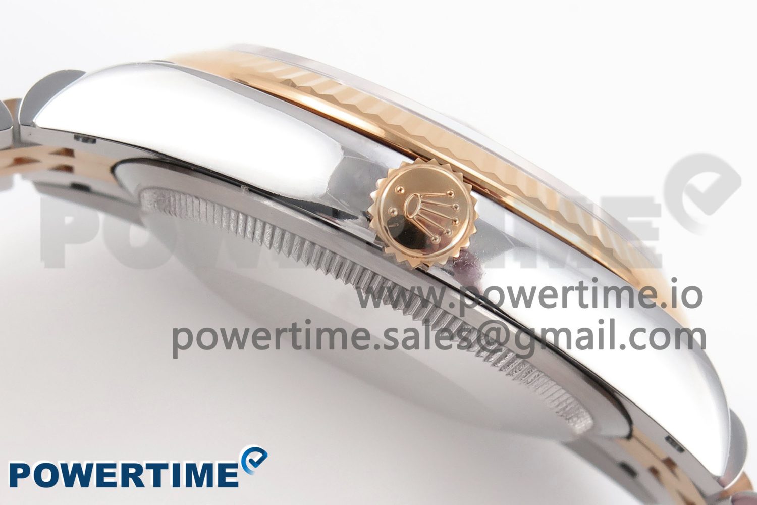 DateJust 36 SS/RG 126231 VSF 1:1 Best Edition 904L Steel Gray Textured Stick Dial on Jubilee Bracelet VS3235 - Image 6