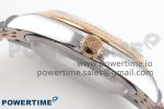 DateJust 36 SS/RG 126231 VSF 1:1 Best Edition 904L Steel Gray Textured Diamonds Dial on Jubilee Bracelet VS3235 - Image 6