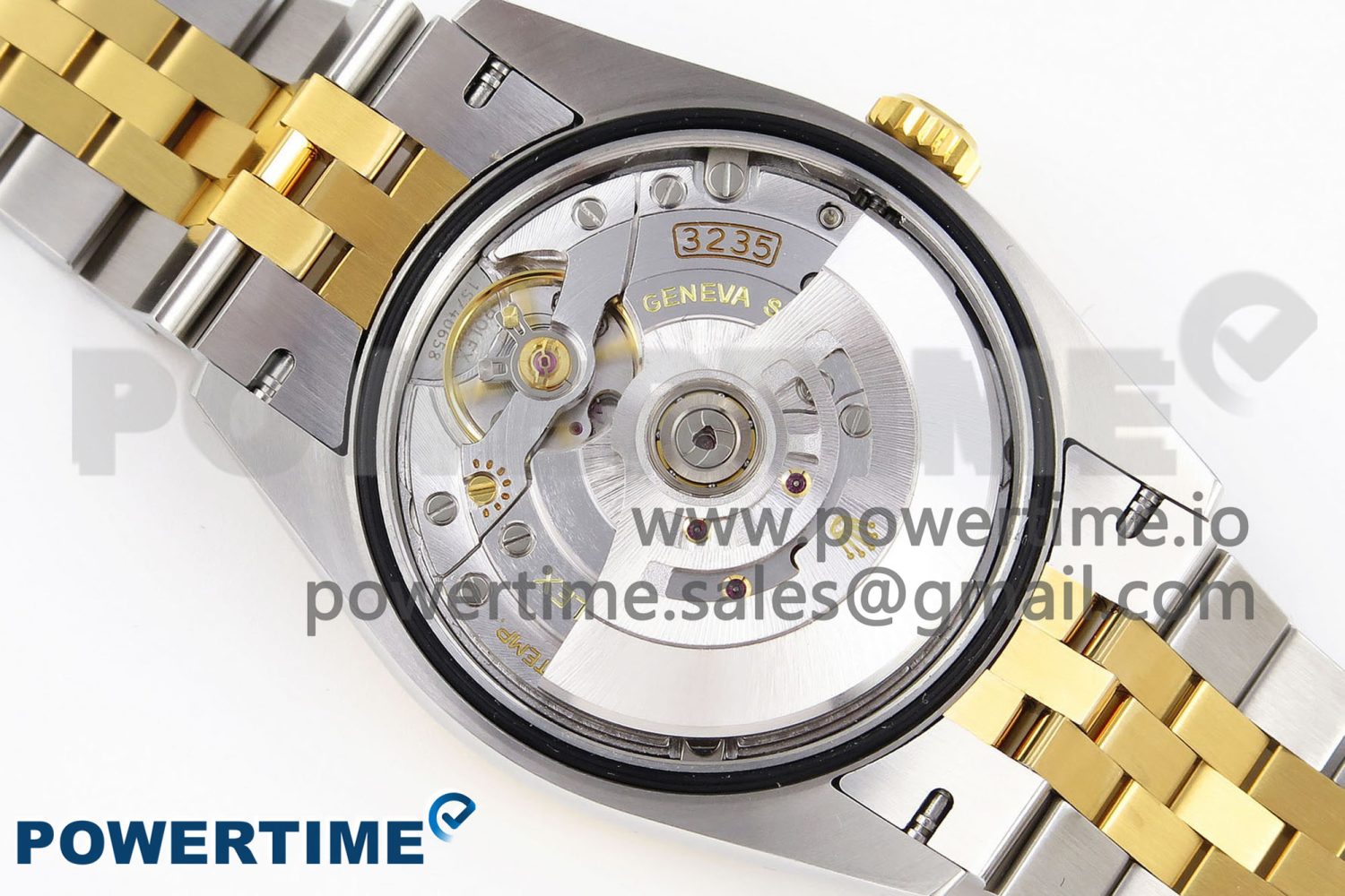 DateJust 36 SS/YG 126233 VSF 1:1 Best Edition 904L Steel Gray Dial Green Roman Marker on Jubilee Bracelet VS3235 - Image 9