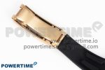 YACHT-MASTER 126655 GAIN WEIGHT RG/TUNGSTEN GOLD ARF 1:1 BEST EDITION BLACK CERAMIC BEZEL ON OYSTERFLEX RUBBER STRAP VS3235 - Image 14