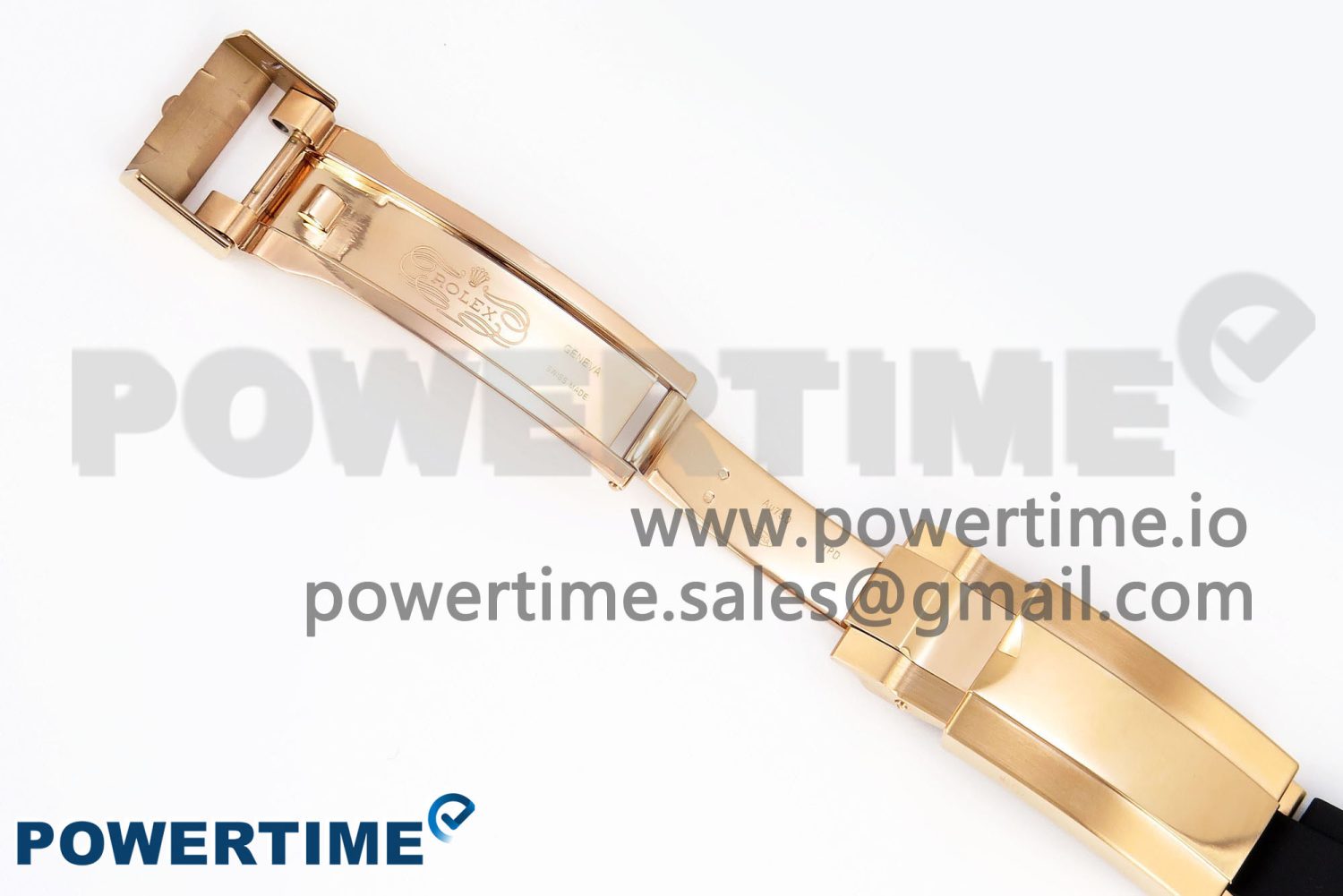 YACHT-MASTER 126655 GAIN WEIGHT RG/TUNGSTEN GOLD ARF 1:1 BEST EDITION BLACK CERAMIC BEZEL ON OYSTERFLEX RUBBER STRAP VS3235 - Image 15