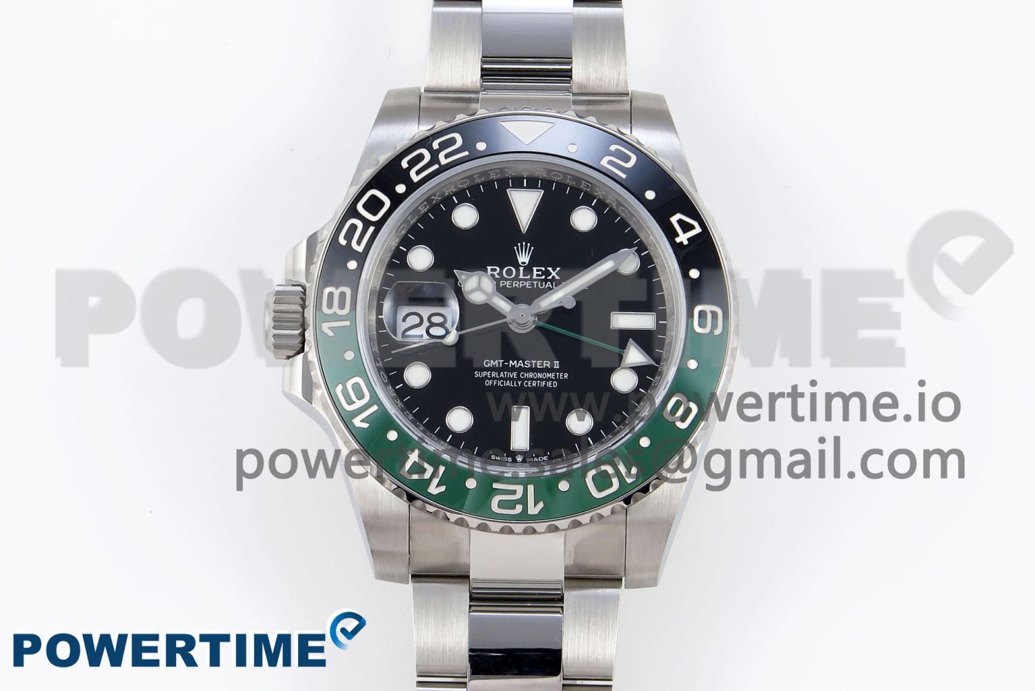 GMT Master II 126720 VTNR LHD 904L SS C+SF 1:1 Best Edition on Oyster Bracelet VR3285 CHS - Image 1