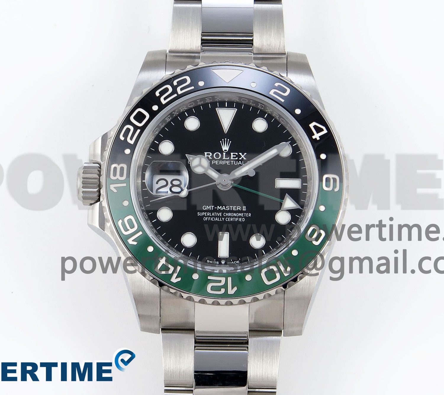 GMT Master II 126720 VTNR LHD 904L SS C+SF 1:1 Best Edition on Oyster Bracelet VR3285 CHS
