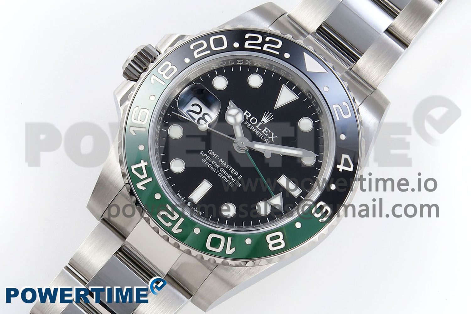 GMT Master II 126720 VTNR LHD 904L SS C+SF 1:1 Best Edition on Oyster Bracelet VR3285 CHS - Image 2