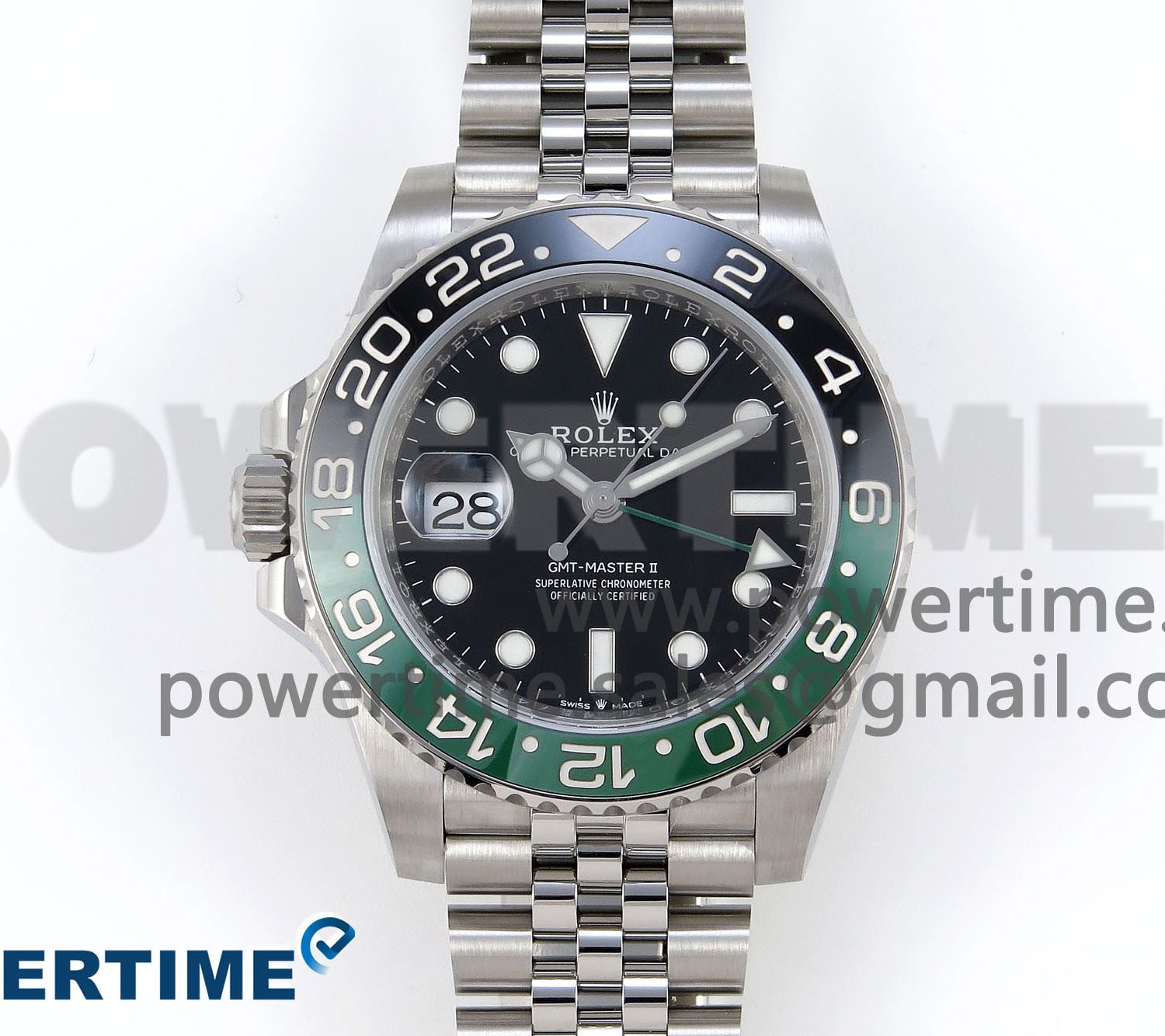 GMT Master II 126720 VTNR LHD 904L SS C+SF 1:1 Best Edition on Jubilee Bracelet VR3285 CHS