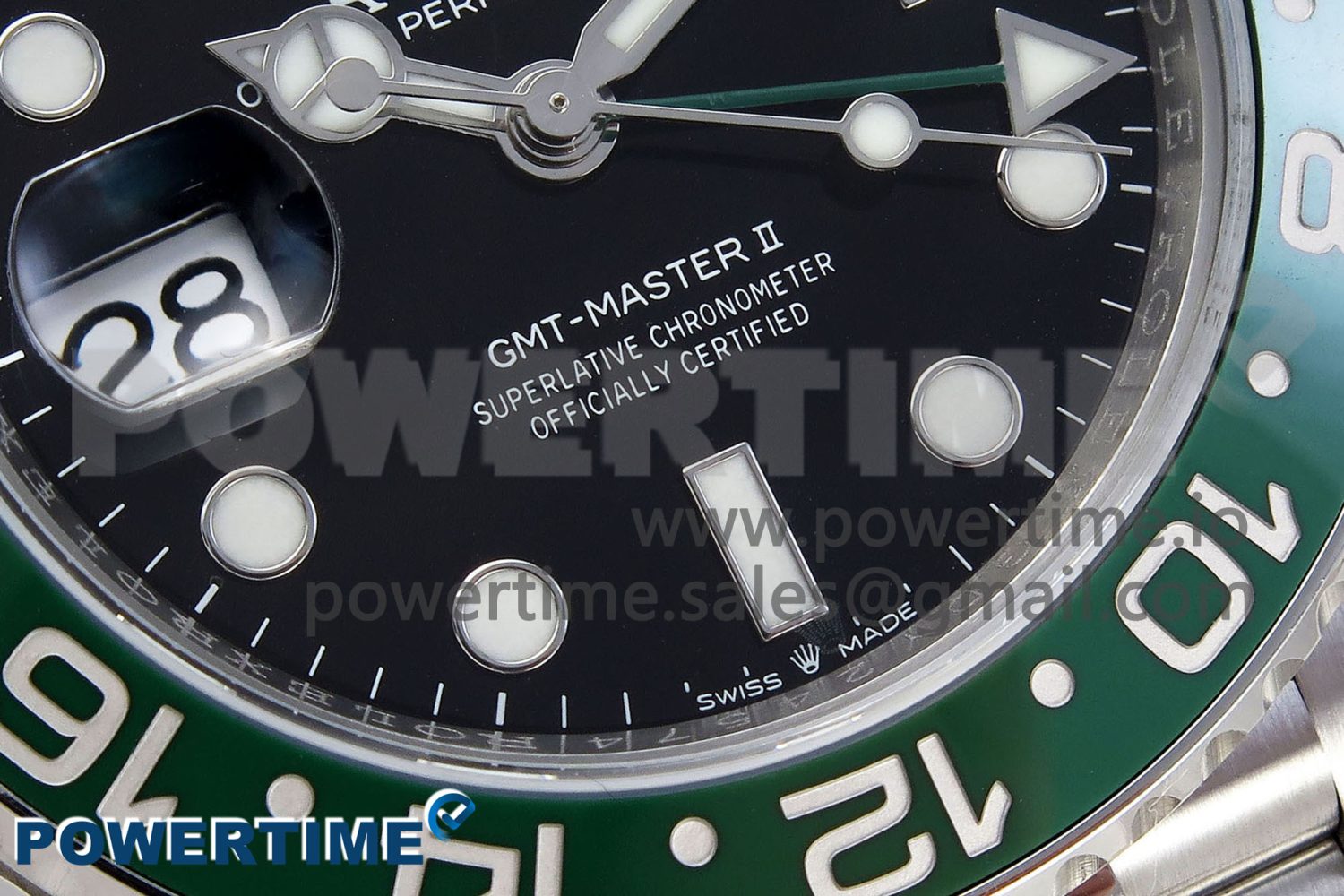 GMT Master II 126720 VTNR LHD 904L SS C+SF 1:1 Best Edition on Jubilee Bracelet VR3285 CHS - Image 5