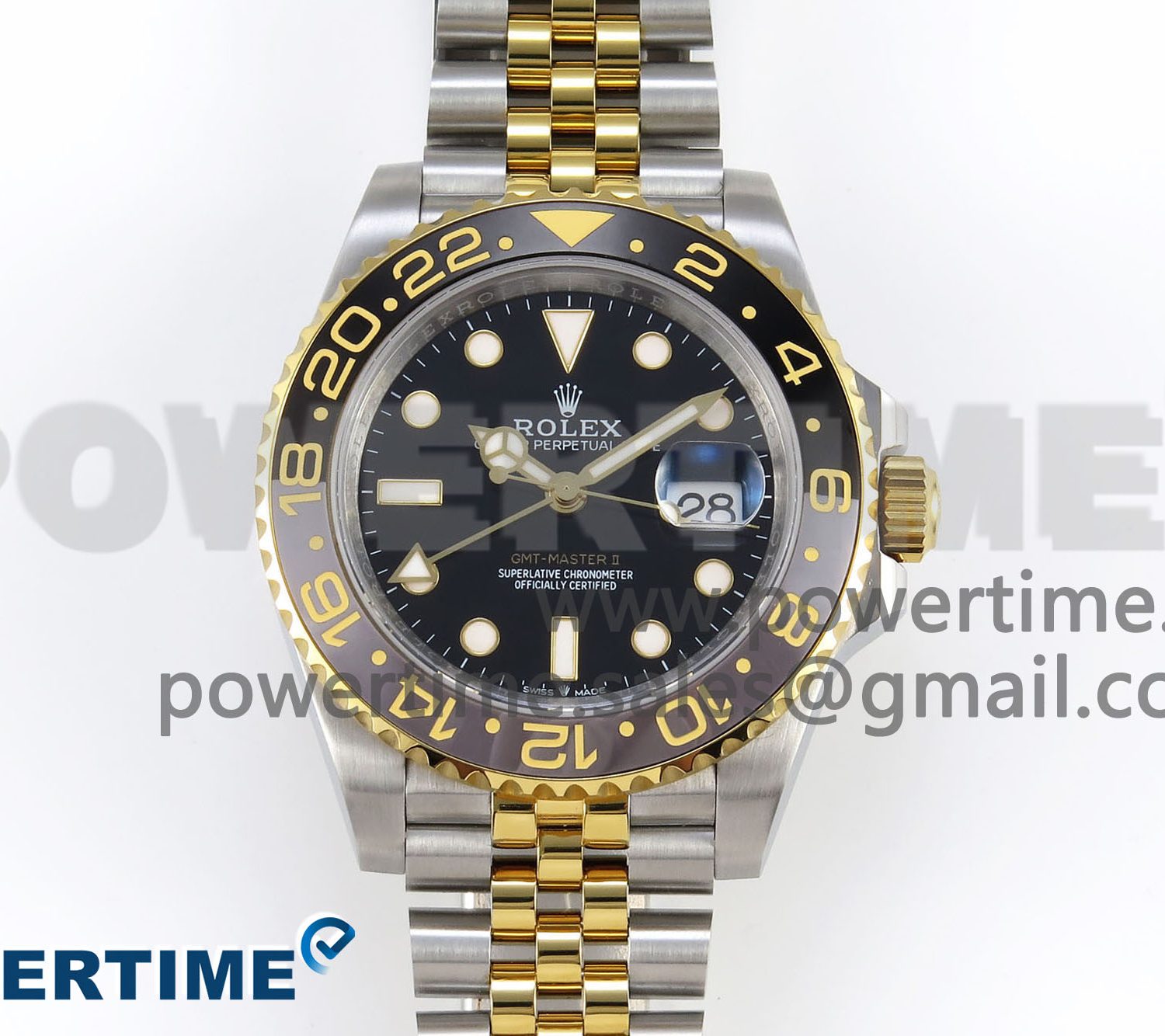 GMT Master II 126713 904L SS APF 1:1 Best Edition Black Dial on Jubilee Bracelet VR3285 CHS