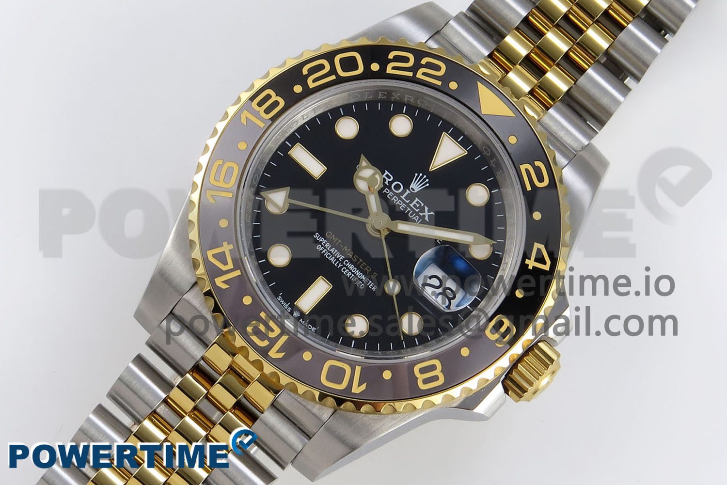 GMT Master II 126713 904L SS APF 1:1 Best Edition Black Dial on Jubilee Bracelet VR3285 CHS - Image 2